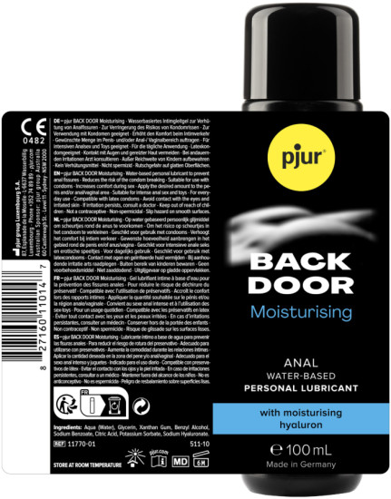 Анальная смазка с увлажняющим эффектом «Back Door Moisturising»