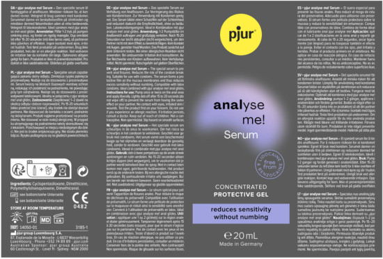 Анальная смазка (сыворотка) «Analyse me! Serum»