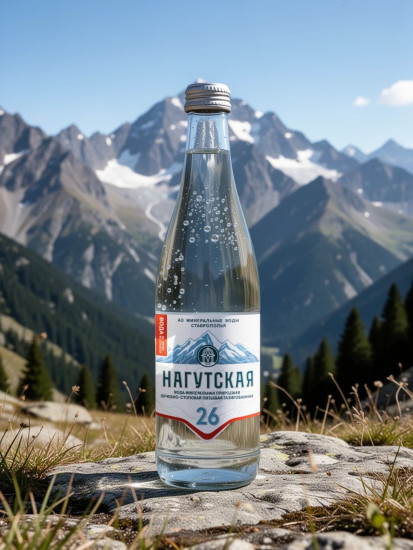 Вода минеральная природная газированная «Нагутская-26»