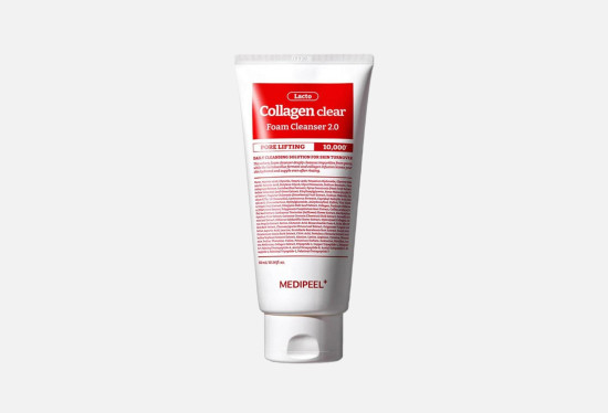 Пенка для умывания очищающая с коллагеном «Red Lacto Collagen Clear»