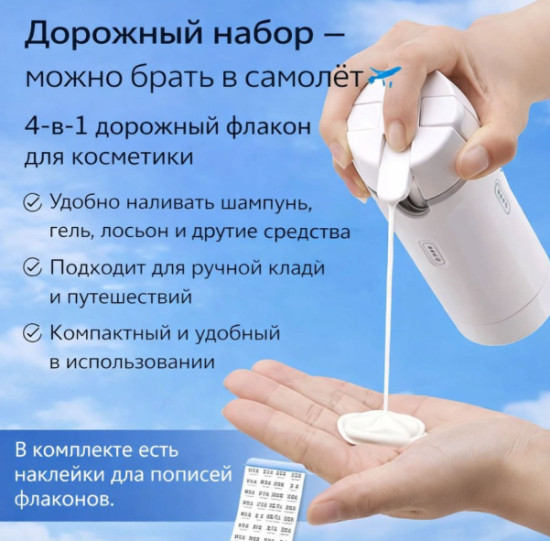 Флакон дорожный