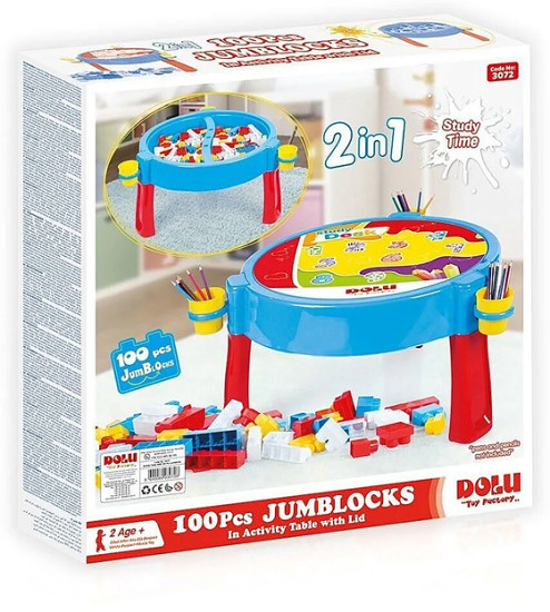 Конструктор со столиком «JumBloks»