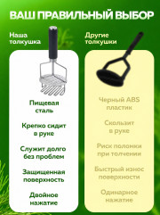 Толкушка для картофеля - Фото 5