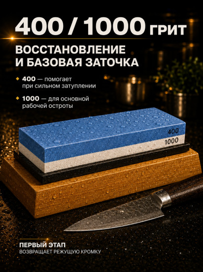 Набор точильных камней для заточки