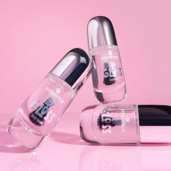 Верхнее топовое покрытие лака для ногтей «Top Gloss top coat», оттенок Прозрачный