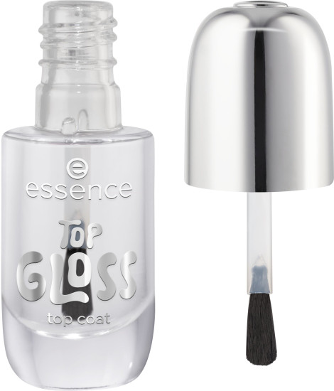 Верхнее топовое покрытие лака для ногтей «Top Gloss top coat», оттенок Прозрачный