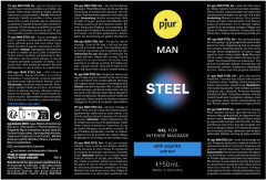 Гель для увеличения члена «Man steel gel» - Фото 1
