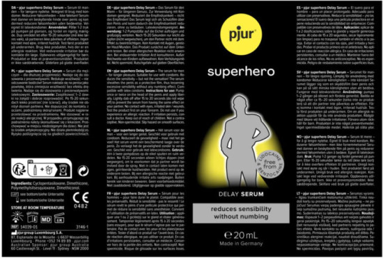 Пролонгатор Superhero Delay Serum