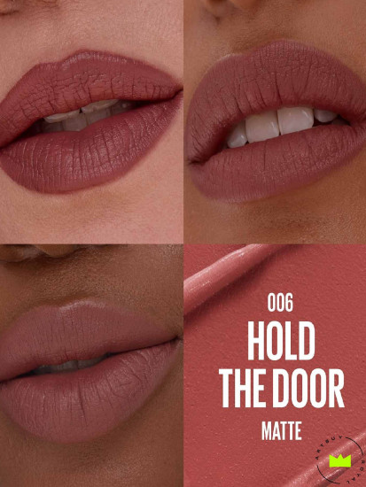 Помада-сыворотка для губ матовая «Serum lipstick matte», тон 006 Hold The Door