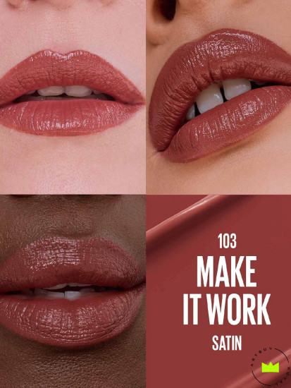Помада-сыворотка для губ «Serum lipstick satin», тон 103 Make It Work