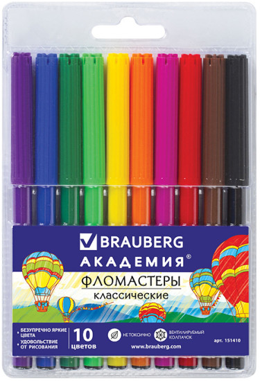 Набор фломастеров «Академия»