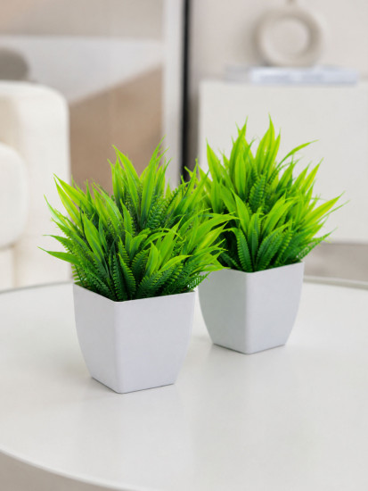 Декоративное искусственное растение в горшке Nordic Green