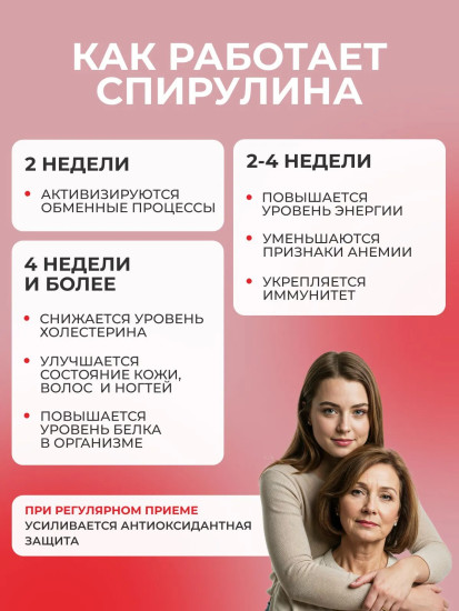 БАД «Спирулина»