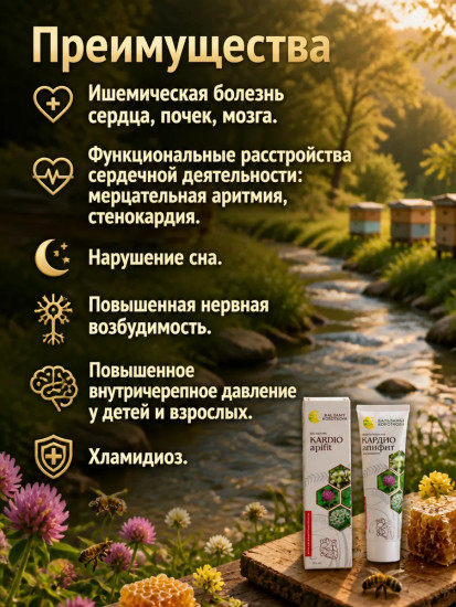 Медовый бальзам «Кардио-апифит»