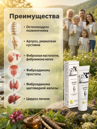 Медовый бальзам «Артро-апифит»