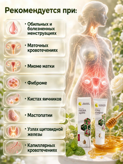 Медовый бальзам «Гема-апифит»