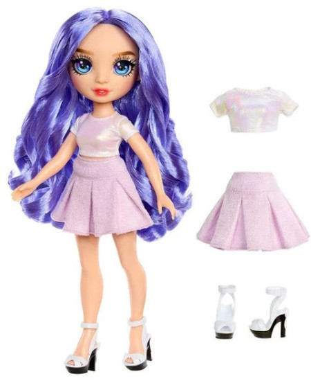 Кукла-модель Rainbow High Кукла Rainbow High Violet Willow с длинными сиреневыми волосами 28 см