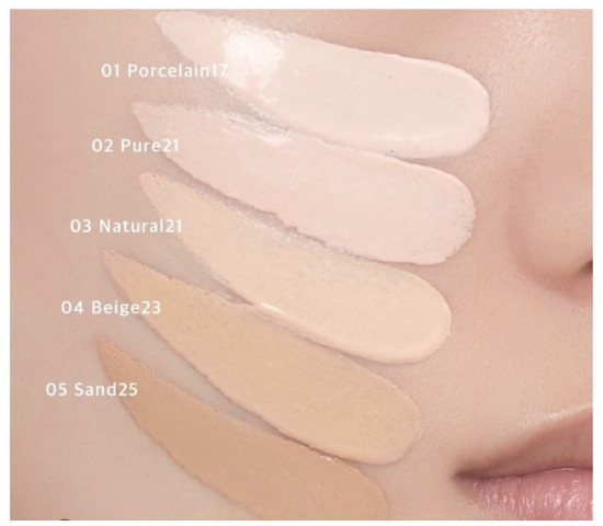Кушон Bare Water 01 Porcelain 17