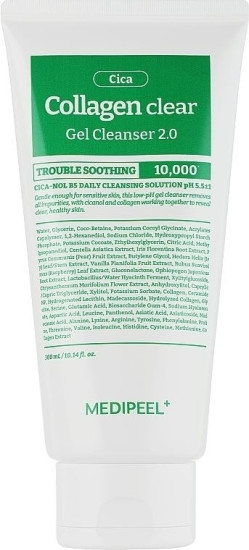 Пенка для умывания коллагеновая «Green Cica Collagen Clear»