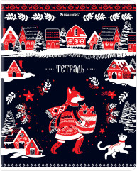 Тетради ДЭК А5, 48 л., КОМПЛЕКТ 5 шт., скоба, клетка, TWIN-лак, «Орнамент из сказки», 881236 - Фото 7