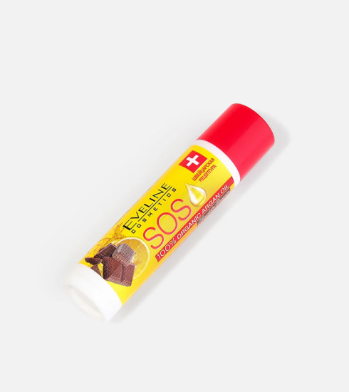 Бальзам для губ с маслом арганы SPF 10, Шоколад