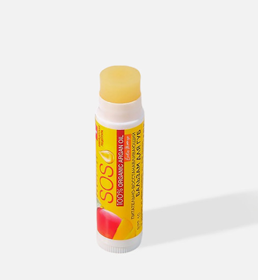 Бальзам для губ с маслом арганы SPF 10, Экзотик Манго