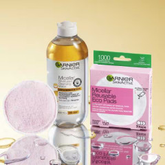 Мицеллярная вода для снятия стойкого макияжа двухфазная с маслами «Micellar Water Oil Infused Dry & Sensitive» - Фото 2