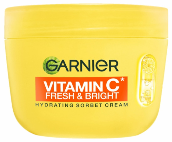 Крем-сорбет для сияния кожи лица увлажняющий с витамоном С «Vitamin C Fresh&Bright»