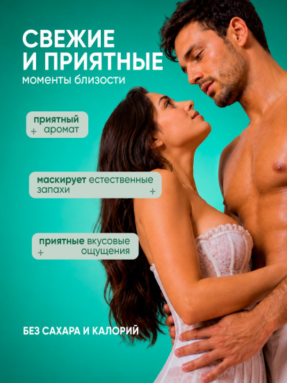 Спрей-лубрикант для орального секса интимный со вкусом мяты