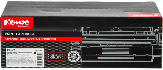 Картридж лазерный Комус 106A W1106А