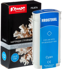 Картридж струйный Комус 728 F9J67A - Фото 3