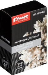 Картридж струйный Комус PFI-107MBK - Фото 3