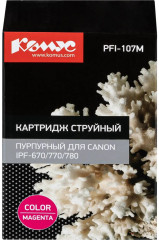 Картридж струйный Комус PFI-107M - Фото 1