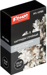 Картридж струйный Комус PFI-107BK - Фото 3