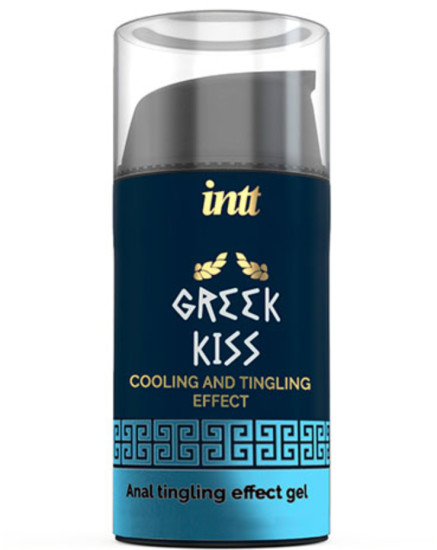 Анальная смазка с охлаждающим и вибрирующим эффектом «Greek kiss»