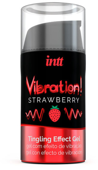 Жидкий вибратор «Vibration strawberry»