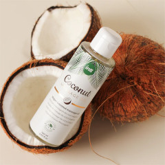 Массажное масло с ароматом кокоса «Massage oil coconut vegan» - Фото 1