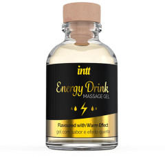 Массажное масло гель с ароматом энергетика «Energy drink massage gel» - Фото 1