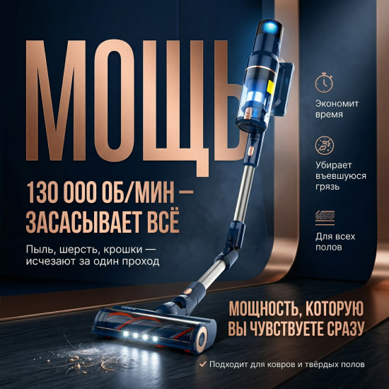 Вертикальный пылесос Vicsonic S7