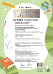 Русский язык для детей. 1-4 классы. 10 плакатов в папке - Фото 1