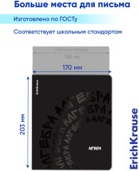 Комплект тетрадей общих ученических «Графит» - Фото 9