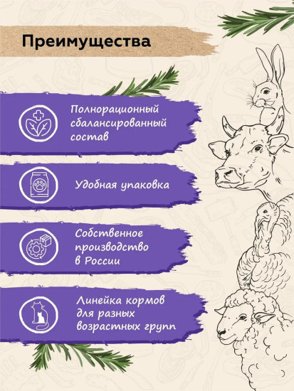Набор влажного корма для кошек с ягненком