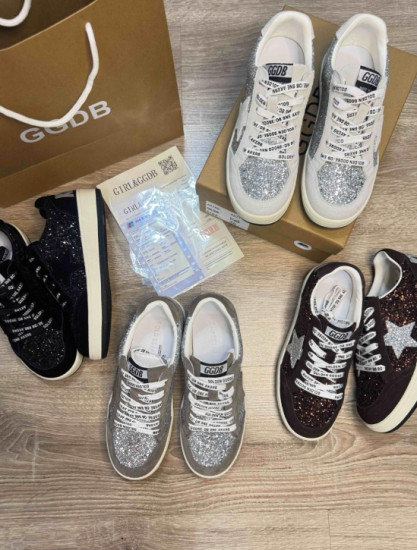 Кеды Golden Goose 2501034 серебристый 40