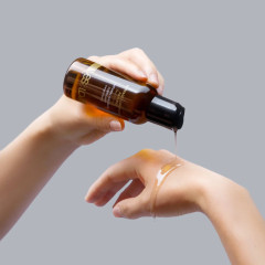 Массажное масло и лубрикант 3 в 1 с ароматом цветка апельсина «Natural Massage Lubricant With Organ» - Фото 1