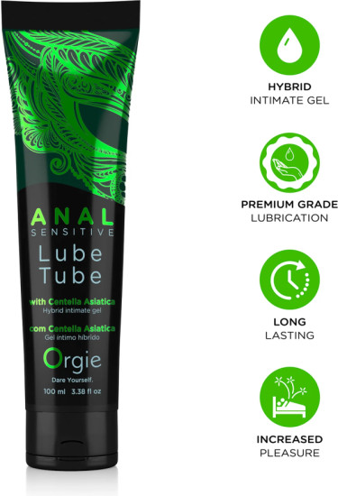 Анальная смазка с экстрактом азиатской центеллы «Lube tube anal sensitive»