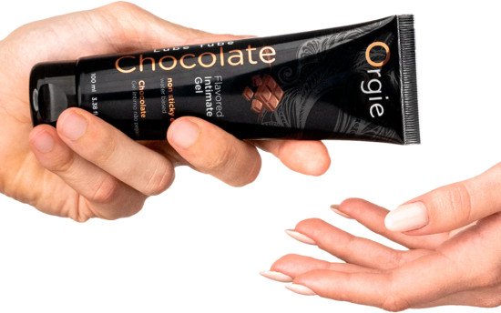 Лубрикант с ароматом шоколада «Lube tube chocolate»