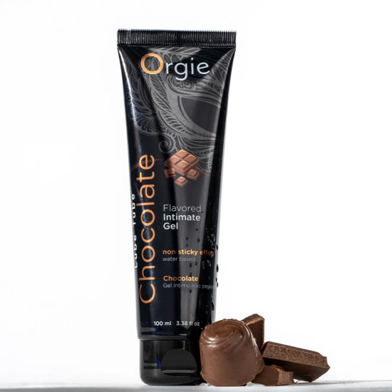Лубрикант с ароматом шоколада «Lube tube chocolate»
