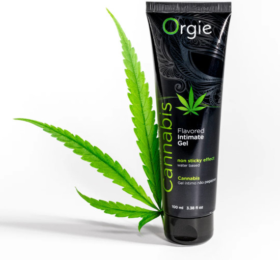 Лубрикант с экстрактом каннабиса «Lube tube cannabis»