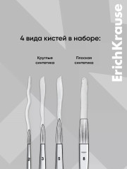 Набор кистей для акварели и гуаши - Фото 2