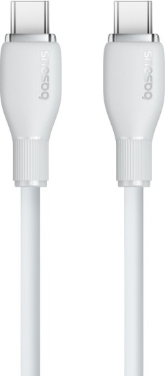 Кабель Pudding Series P10355702221-01 Type-C-Type-C PD 100W 2м, Белый